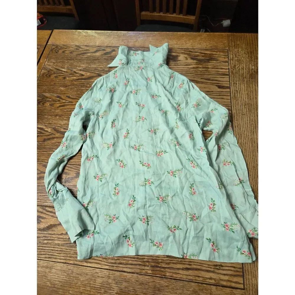 Sleeper Blossom-print shirt sz XS - Picture 5 of 5